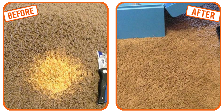 Bleach Stain Carpet Repair Riverland Village (historical)